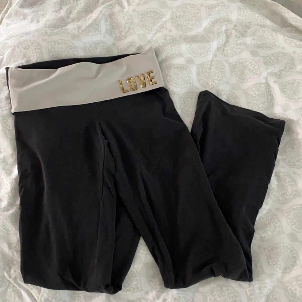 PINK boot cut leggings